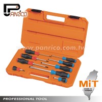 Heavy Duty 9pcs Professional Magnetic Phillips Slotted Screwdriver Set